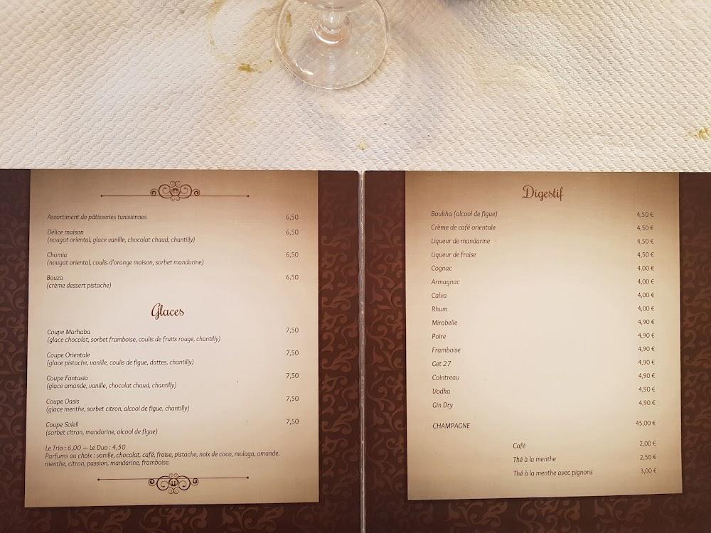 La Fantasia - Menu Image 4