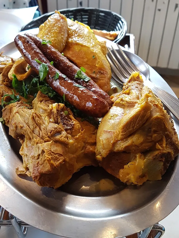 Plat Poulet Agneau Merguez